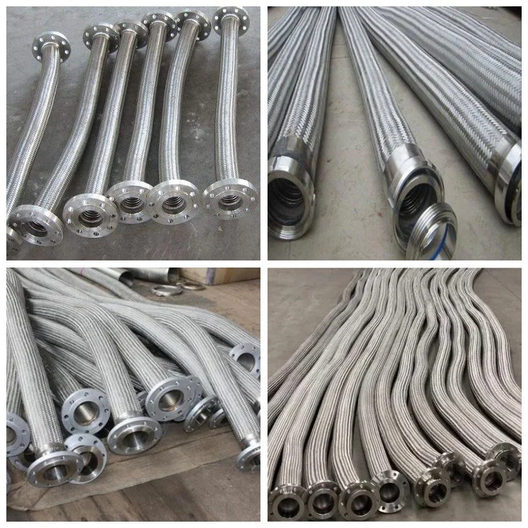 Flexible Corrugated Stainless Steel Tube Corrugated Pipe Metal Tube Water Pipe 1/2 Inch Diameter Custom Length