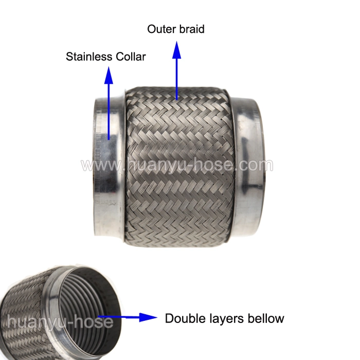 Exhaust Flex Joint Pipe Without Innerbraid