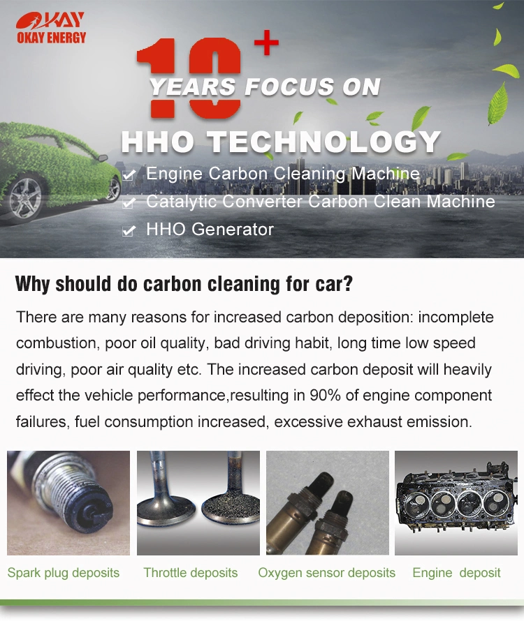 Professional Car Washing Equipment for Car Engine Decarbonize