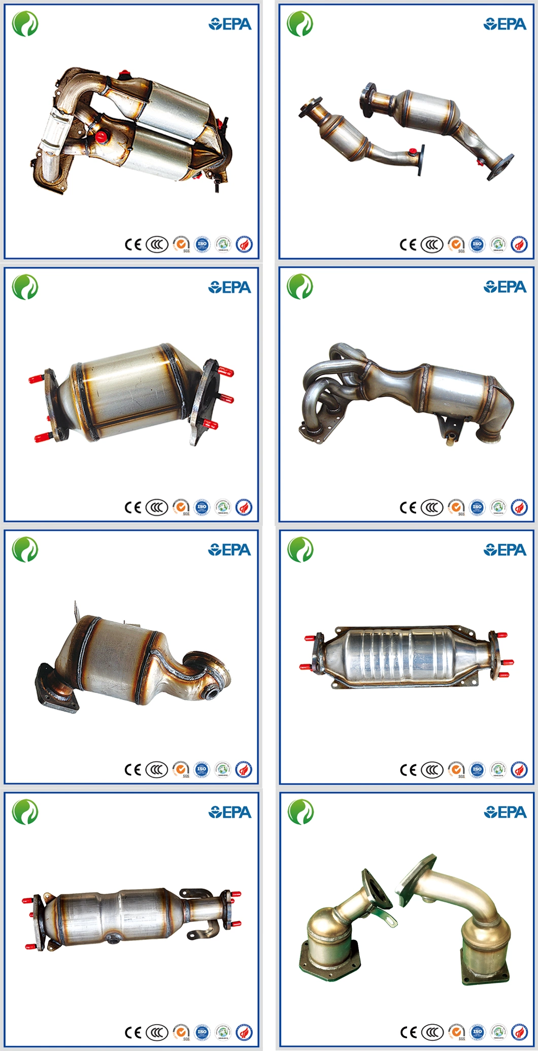 Geely Mk Flex Pipe Three-Way Catalytic Converter Muffler