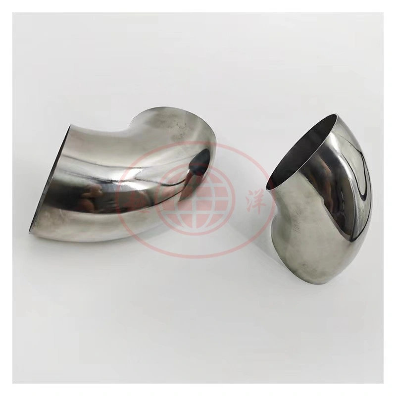 Auto Accessory Engine Exhaust Elbow Stainless Steel Bend Shaped Vent Exhaust Pipe 2.5 in Exhaust Elbow Mandrel Bends Pipe SS304 90degree Custom Auto Pipe