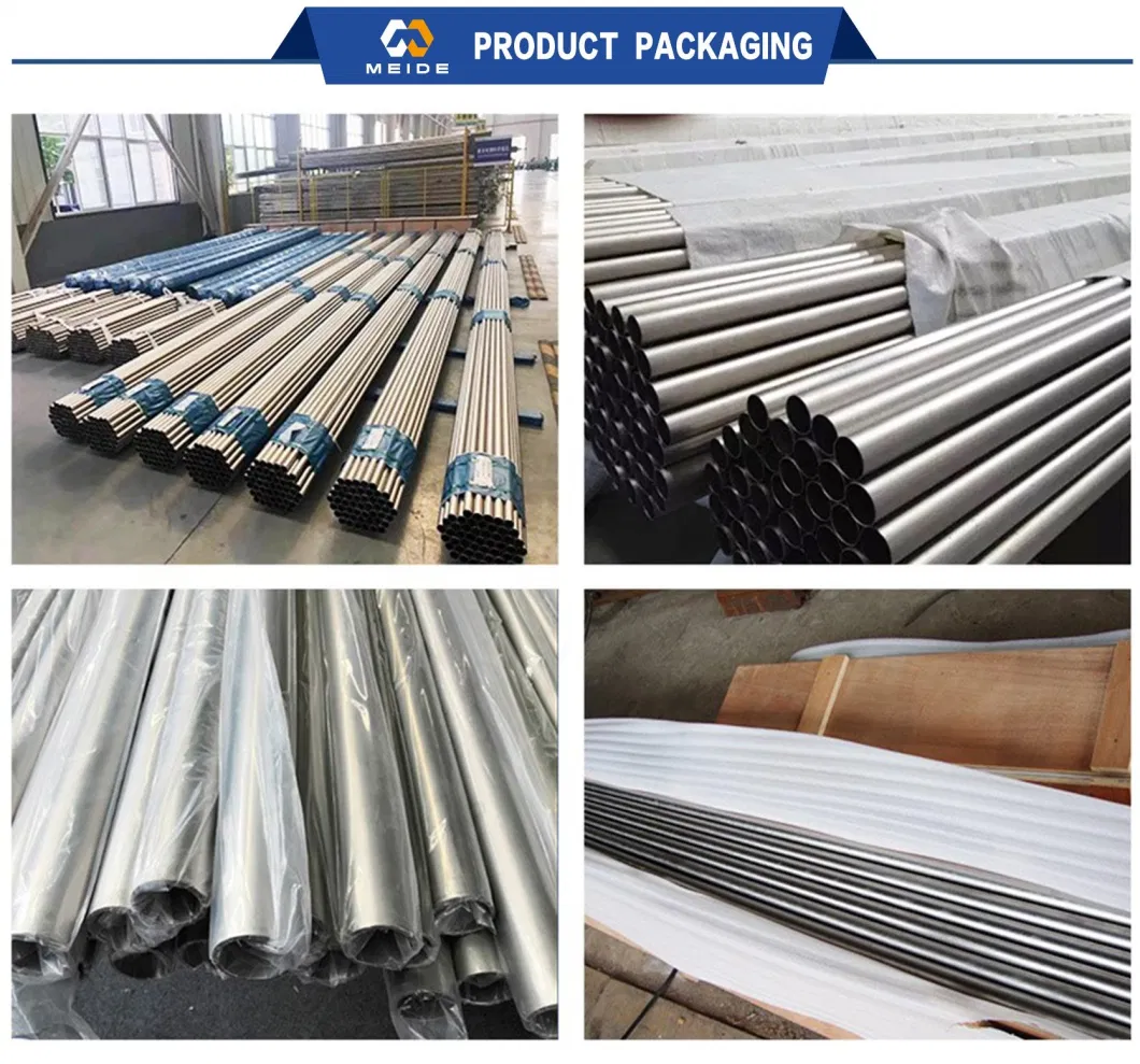 ASTM B348 B338 B862 Gr1 Gr2 Gr3 Gr4 Gr5 Ta2 Tc4 3 Inch Titanium Exhaust Tube Seamless Welded Pure Pipe Round Pipe