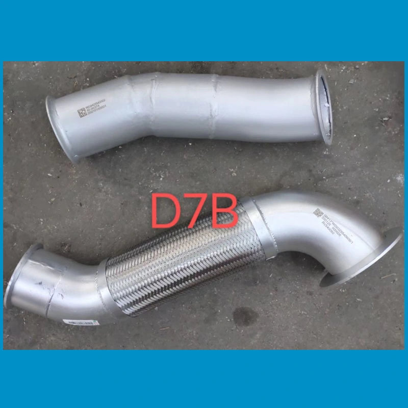 Auto Exhaust Pipe for Beiben North Benz Sinotruk HOWO Sitrak Shacman FAW Foton Auman Hongyan Camc JAC Truck Spare Parts Beibentruck