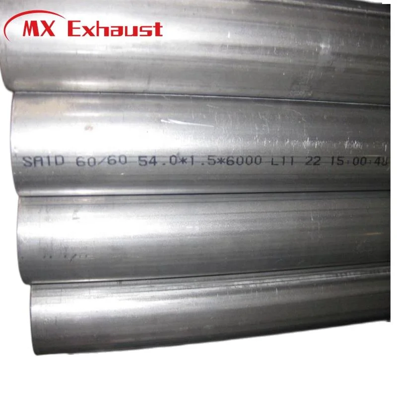 ASTM A463/JIS G3314/En10346 SA1d Aluminium Round Straight Tube Exhaust Pipe for Exhaust System 1.5mm 2mm