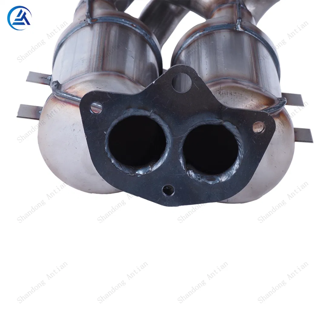 2.0 Inch 304 Stainless Steel Type Y Pipe Dual-Valve Cutout Electric Exhaust with Switch and Remote Button Contral