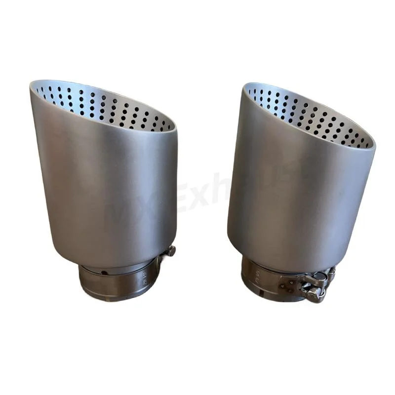 Premium Quality Factory Price Universal New Style Car Exhaust Tip Stainless Steel 304 Muffler Pipe