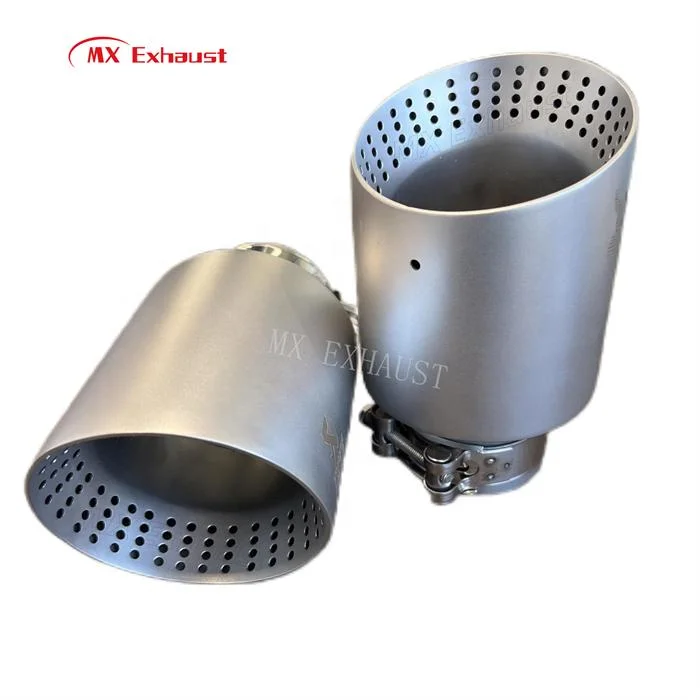 Premium Quality Factory Price Universal New Style Car Exhaust Tip Stainless Steel 304 Muffler Pipe