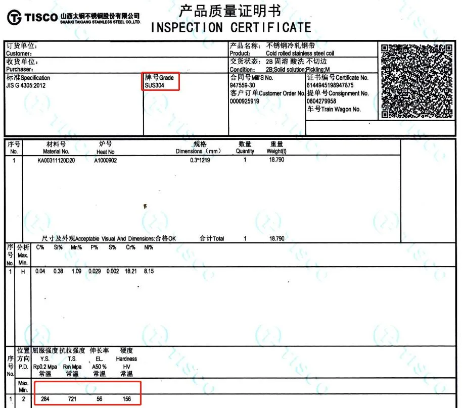 Welded Stainless Steel Round Pipes 304 316 1.4301 1.4828 1.4571 1.4509 1.4541 for Exhuast Pipes