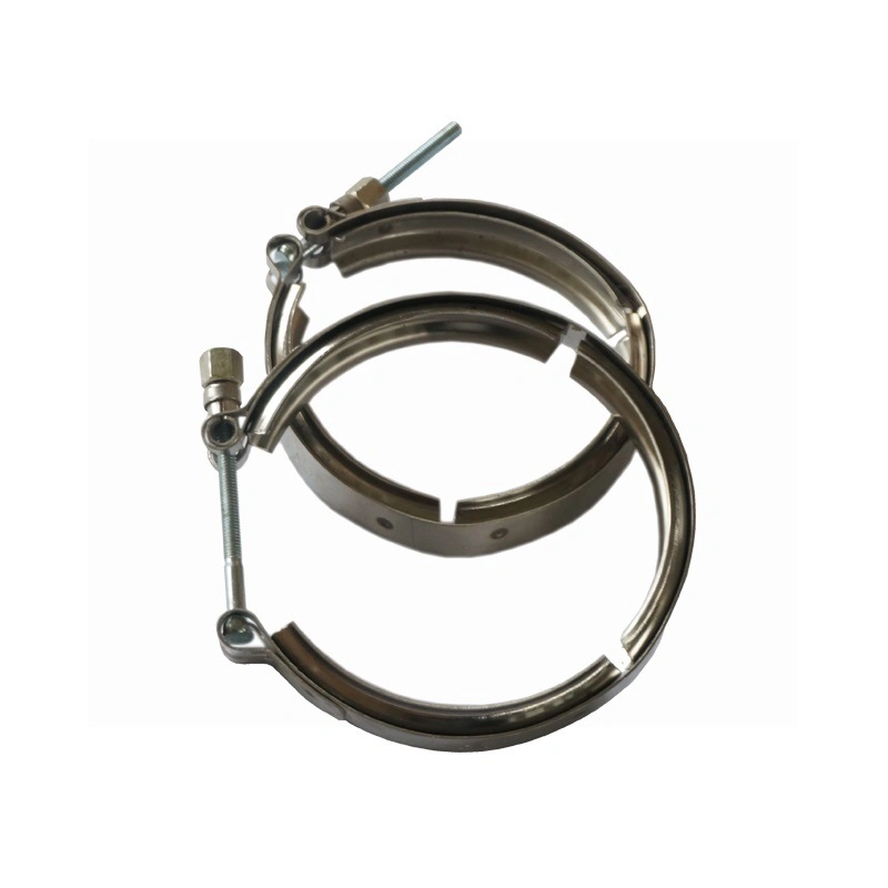 REV9 3 Inch V-Band Clamp & Flange Kit - Mild Steel, Universal Fit For Exhaust