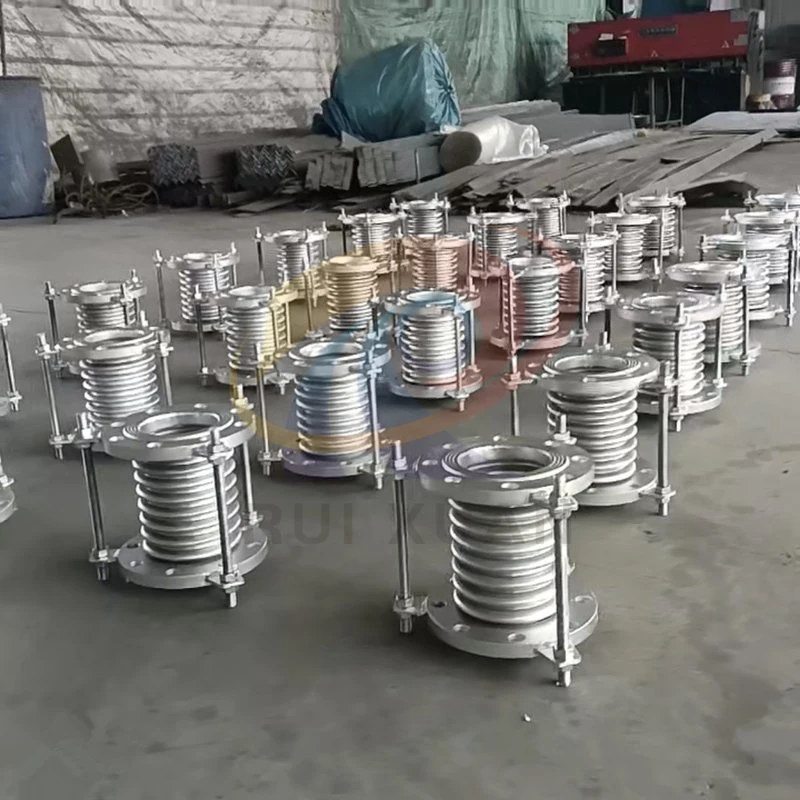 Stainless Steel Flexible Steam Metal Pipe Fittings Multi-Ply Type Bellows Expansion Joint