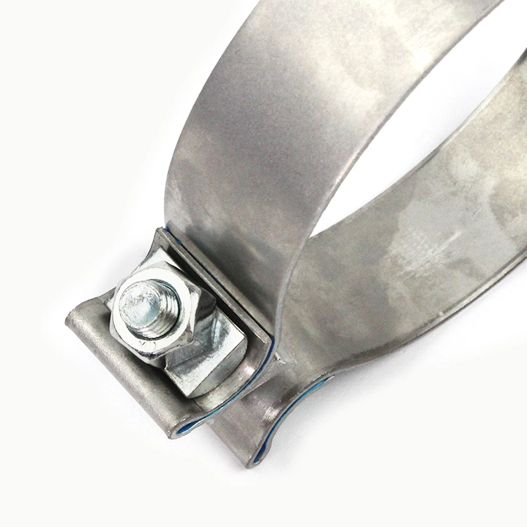 2-5 Inch Stainless Steel Accuseal Band Clamp with Gr. 10.9 T Bolt