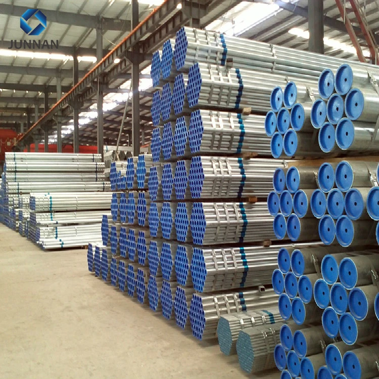 Factory Hot Sale 100 Nb Galvanized Steel Pipe Flexible Metal Painted Yellow Galvanized Steel Pipe with Thread