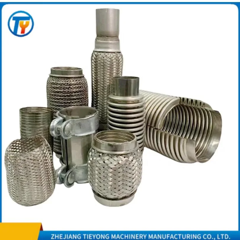 Good Quality and Price of 51mmx152mm Exhaust Flexible Corrugated Bellows Pipe with Inside Braid Car Exhaust Flex Joint