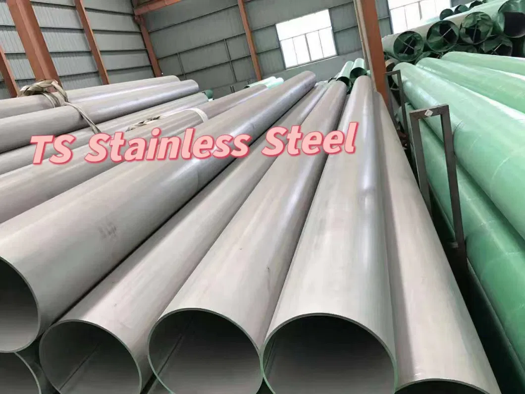 201 304 316 Thin Wall 8 Inch Flexible Round Welded Stainless Steel Pipe