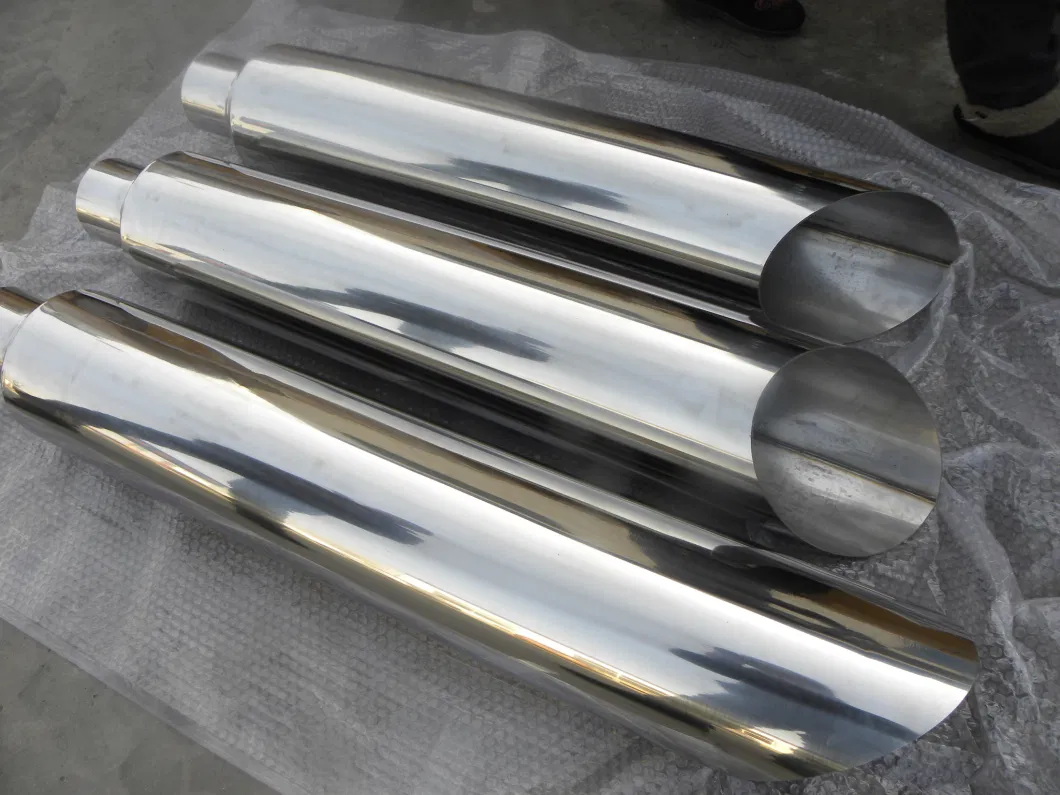 Polished Stainless Steel 5&quot;*60&quot; Curved Exhaust Stack Pipe for Pickup Truck Heavy Duty Vehicle Truck Exhaust Pipe