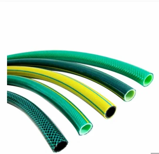 Factory Direct Sale High Quality Flexible Farm Watering Green 2 Inch PVC Garden Soft Hose Pipe for Water Supply