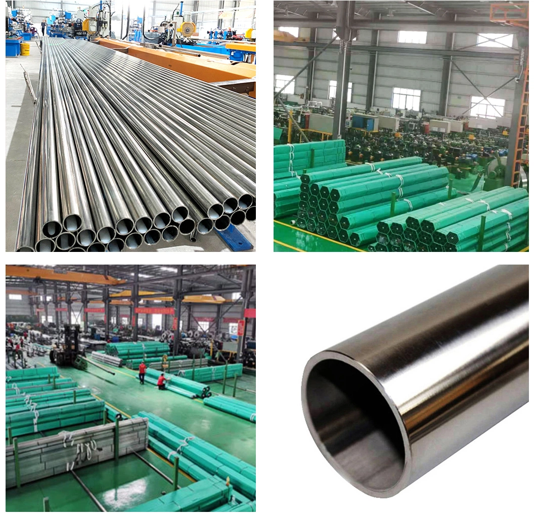 No. 8/2b/Ba/2D/Hair Line/6K Corrosion Resistant Round Polished Seamless/Welded Hardware Exhaust Flexible Pipe Stainless Steel Pipe