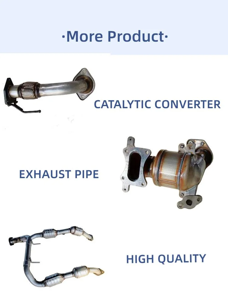 Factory Direct Sale New Car Exhaust Pipe Catalyst Car Catalytic Converter