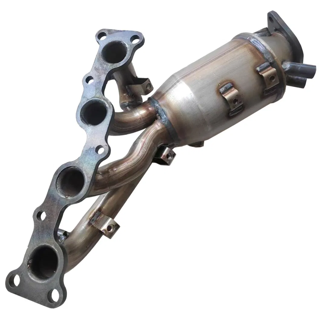 High Flow Exhaust Pipe Three Way Catalytic Converter for Hyundai Iload Imax