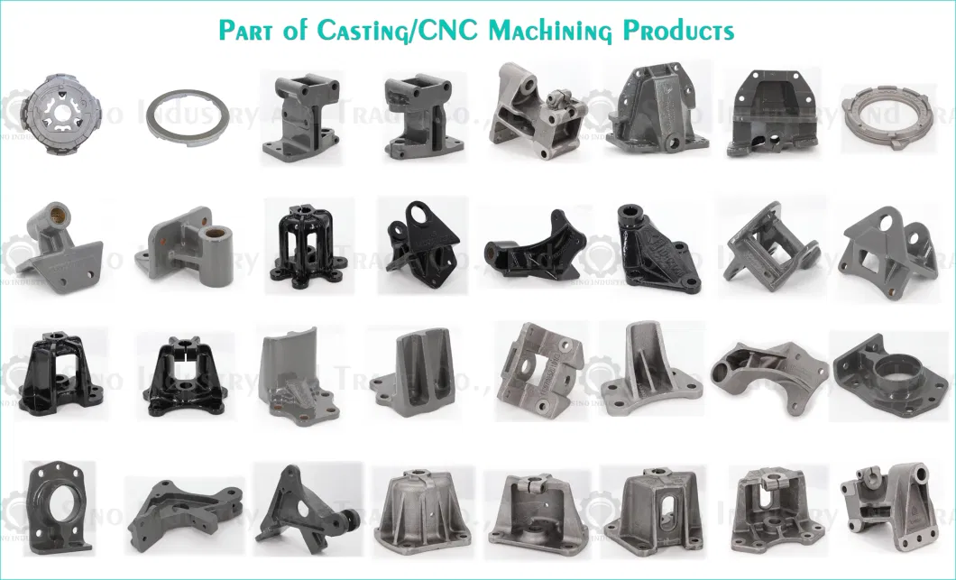 Custom Casting Auto Parts for Tractor/Truck/Trailer/Construction/Agricultural Vehicle Engine Exhaust Pipe