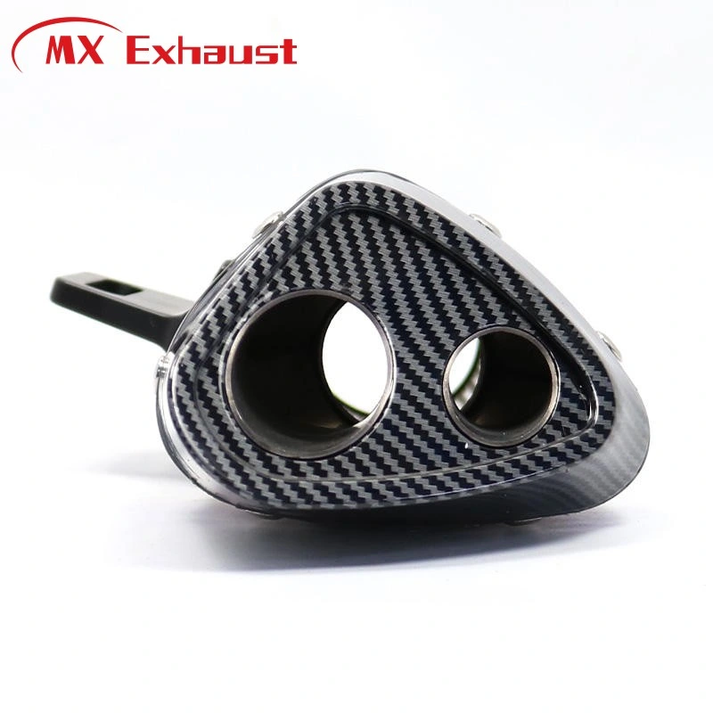 New Universal Motorcycle Exhaust Pipe Modified Motorcycle Carbon Exhaust Muffler