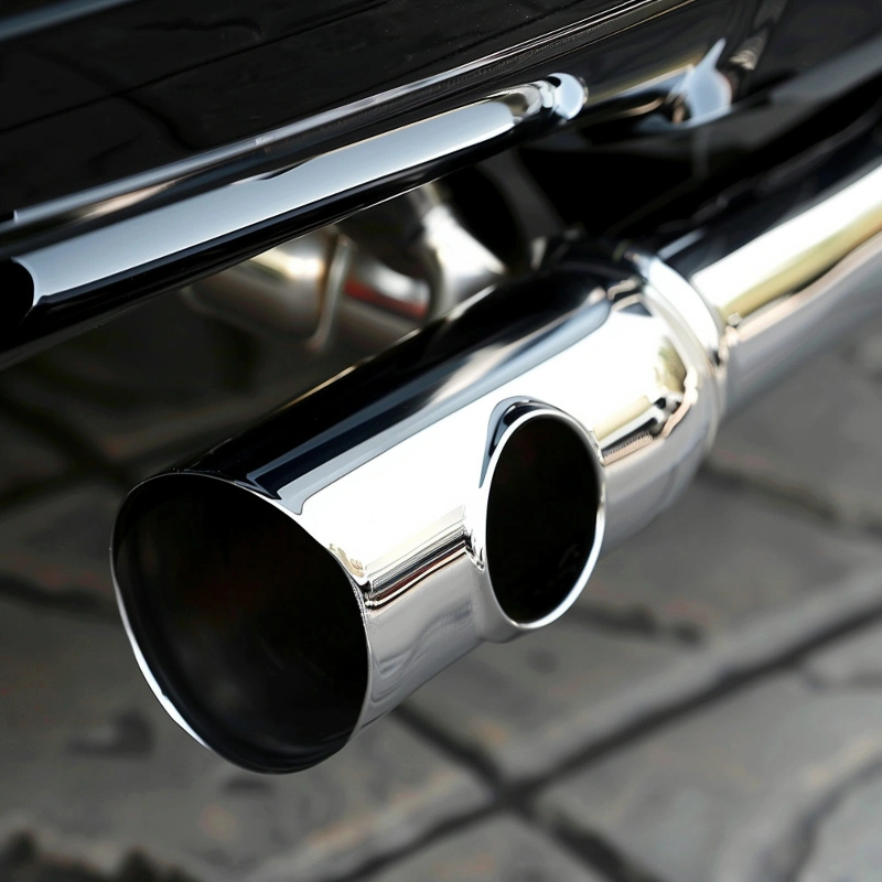 Wenzhou Flk Supplies 3-Inch Polished Stainless Steel Exhaust Pipes for Automotive Applications