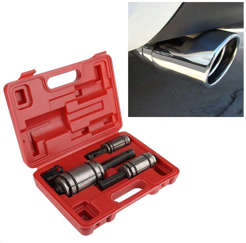 3PCS Exhaust Tail Pipe Muffler Expander Spreader Tool Set