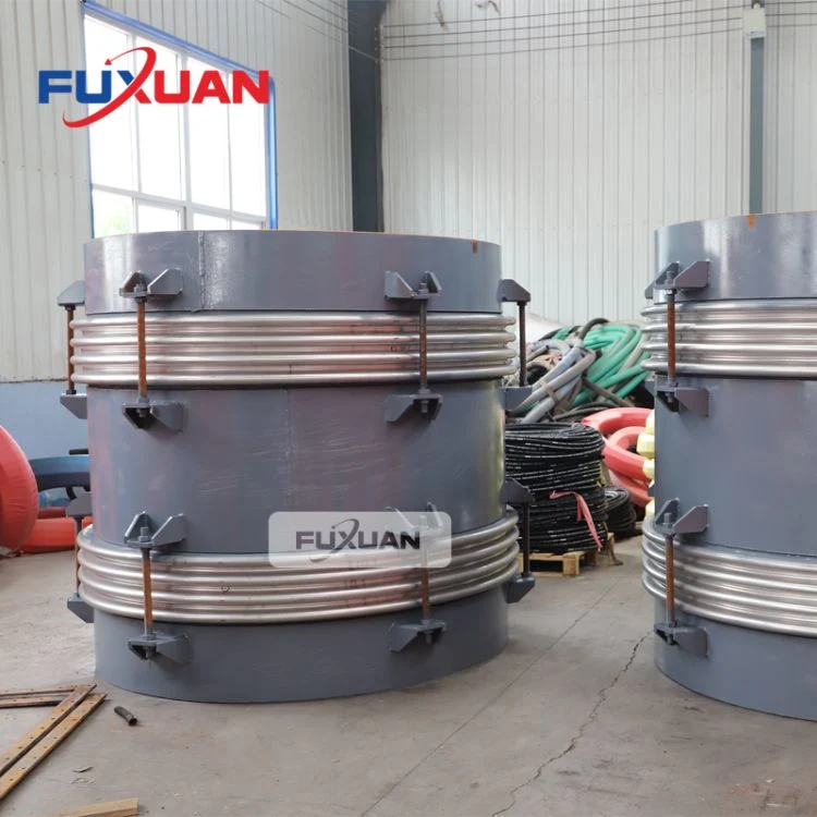 SS304 Metal Flexible Expansion Joints Bellow Steam Air Flanged Ends Compensator