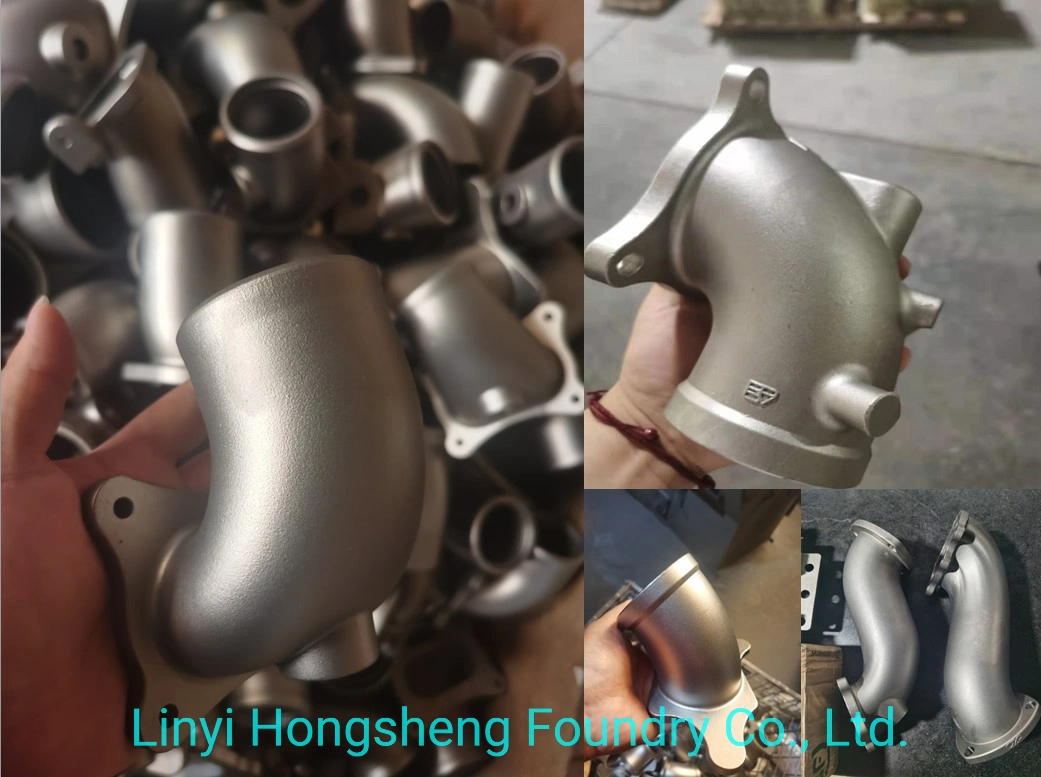 OEM High Precision Custom Casting Steel LED Tractor Exhaust Pipe Made in China