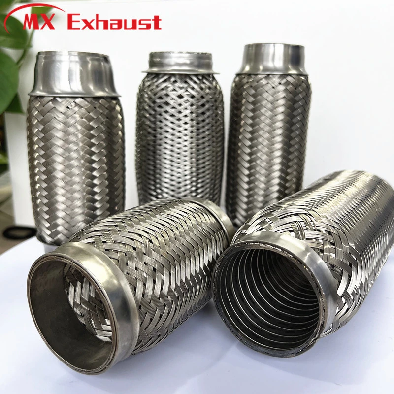 Mx Automobile Exhaust Flexible Bellow Pipe for Car Exhaust System Flexpipe Cooperated with Fortune 500 Muffler Corrugation