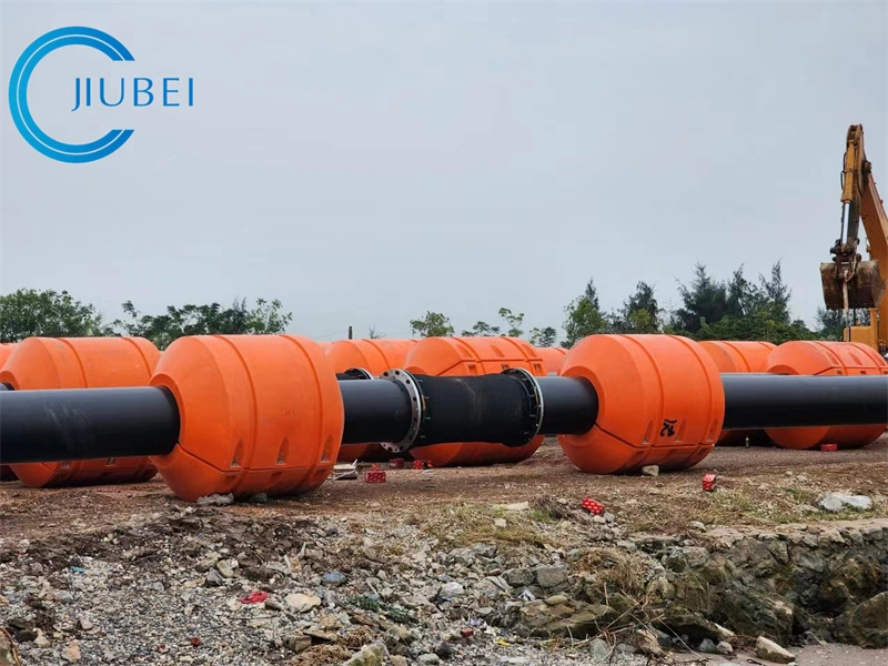 12inch HDPE Pipe with Flange Connections Dredge Pipe Floats for Slurry Dredger Flexible Hose 6 Inch for Dredging