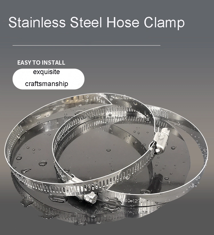 Stainless Steel Accuseal Exhaust Clamps Hydraulic Pipe Hose Clamp