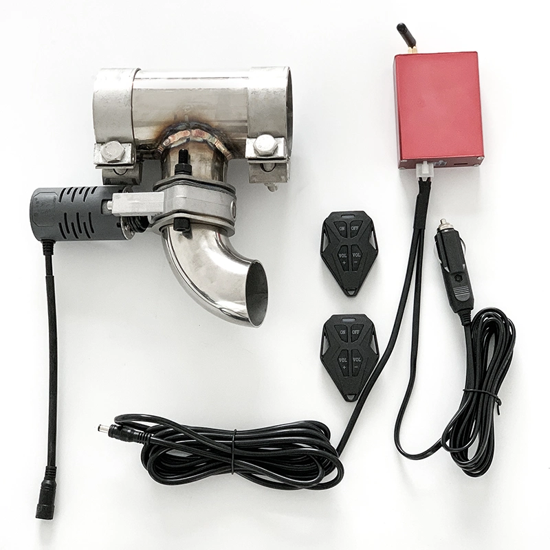 2/2.25/2.5/3 Electric Stainless Steel Exhaust System Cutout Valve Full Kit with Remote Control Pipe Exhaust Accessories