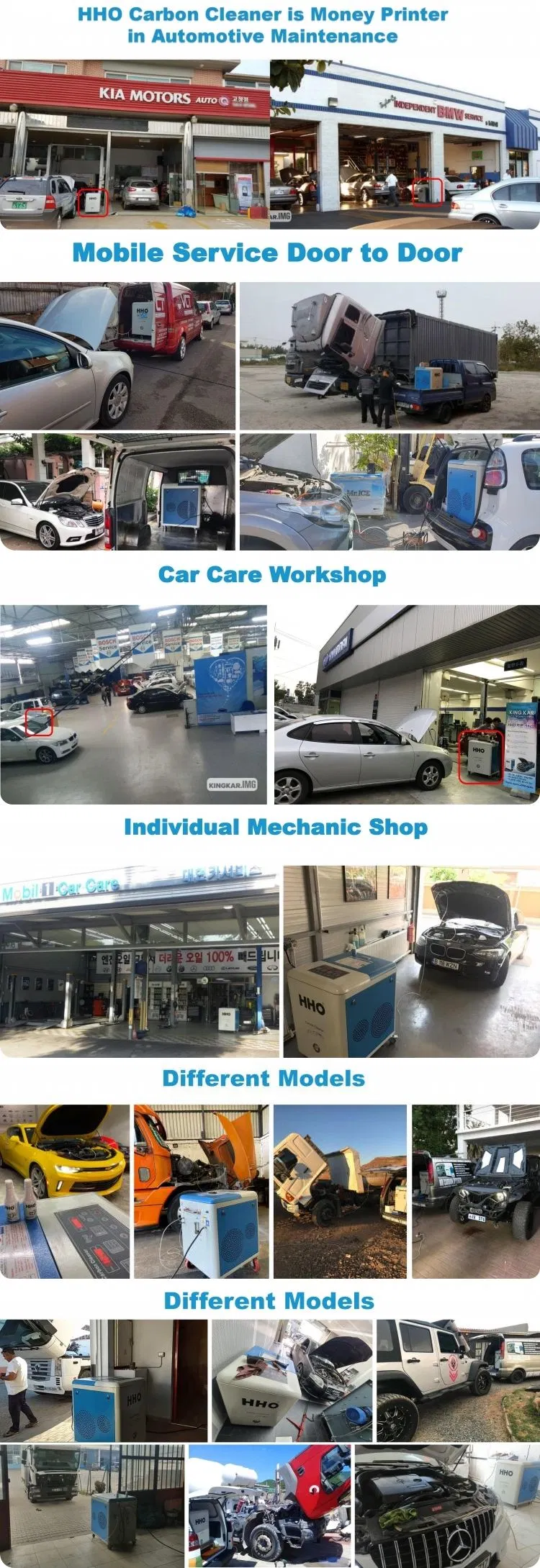 Other Car Care Detailing Equipment Energy Car Oxy Hydrogen Hho Engine Carbon Cleaner Decarbonising Machine for Cars