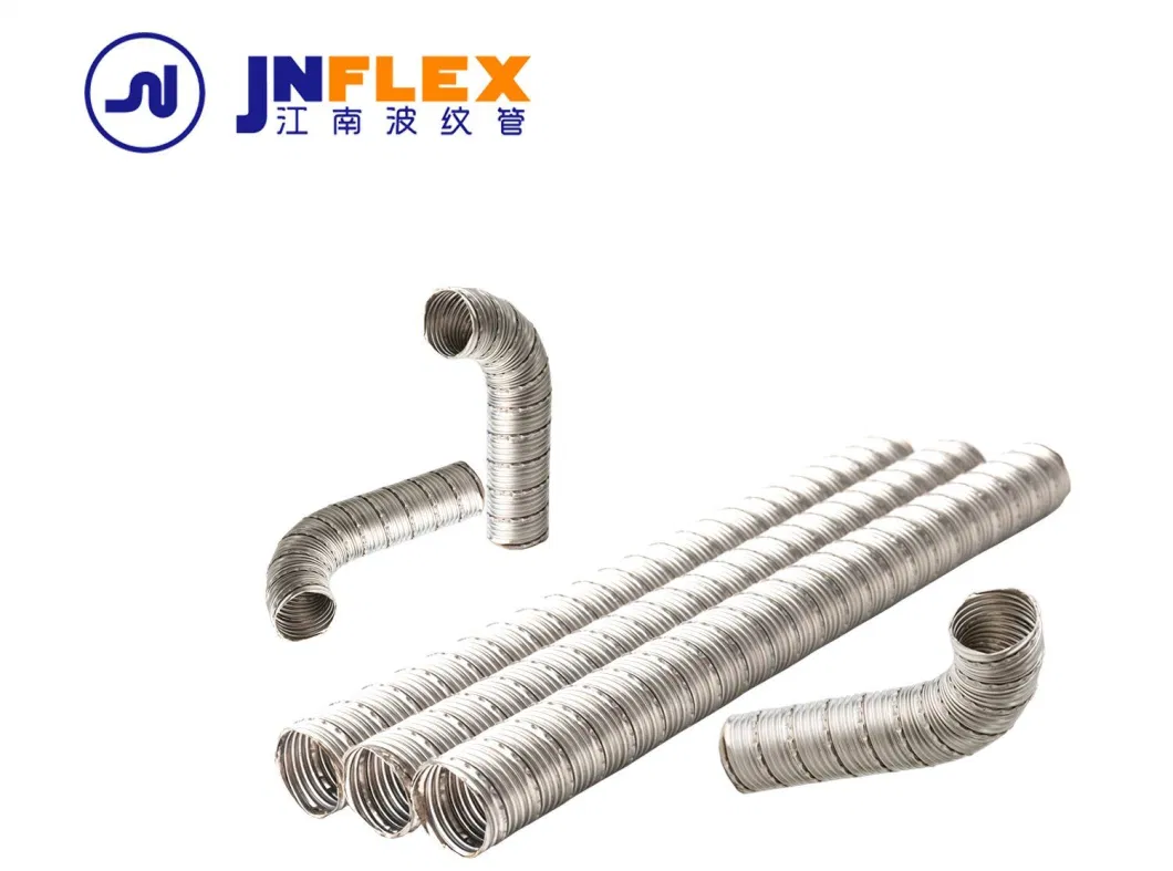 Exhaust Pipe Flexible Double Layer with End Cap Universal 12. Double Wall Flex Exhaust W/End Cap