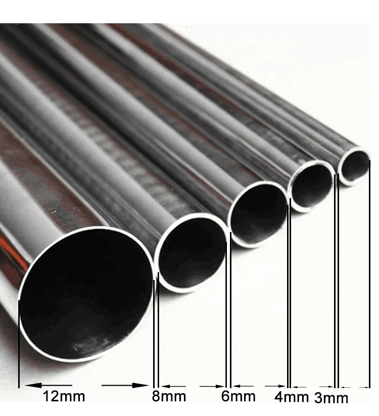 Stainless Steel Pipes 304 Stainless Steel Seamless Pipe Stainless Steel Muffler Motorcycle Exhaust Pipe