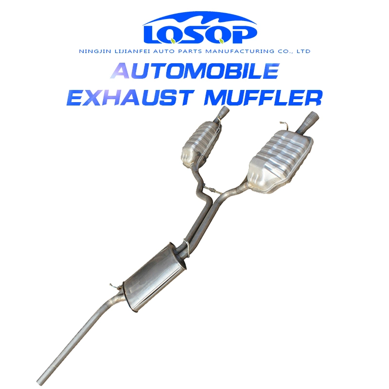 Middle and Rear Exhaust Pipe of The Car Muffler Is Suitable for Audi A4 1.8t