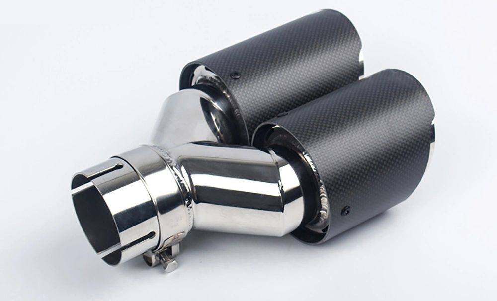 Auto Accessories Car Parts Carbon Fiber Exhaust Tail Pipe for VW BMW