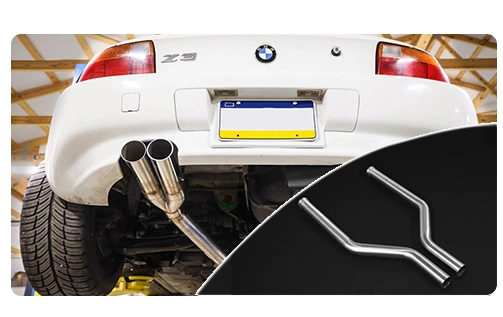 Automobile Car Exhaust Flexible Pipes with Mesh and Braid for Exhaust System