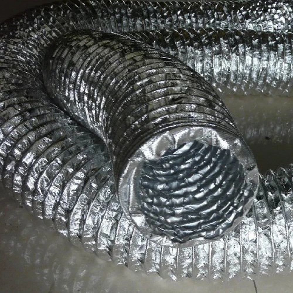 Range Hood Exhaust Pipe Aluminum Foil Flexible Pipe Ventilation Pipe