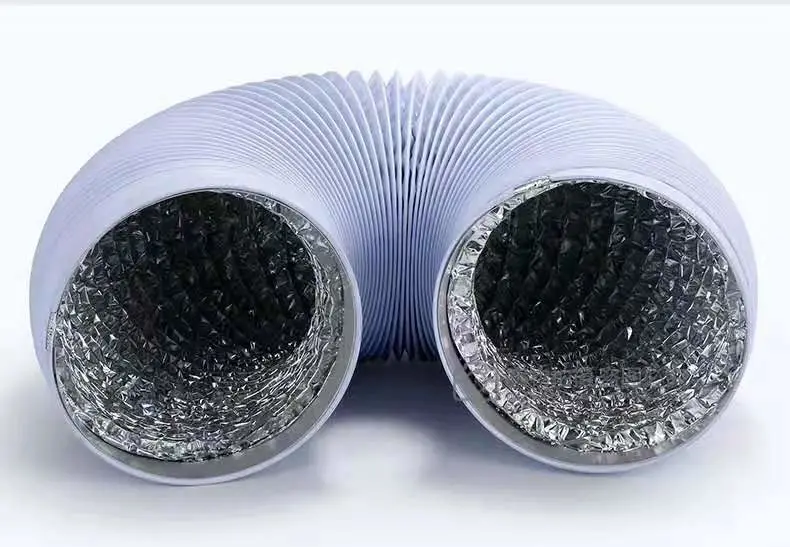 Range Hood Exhaust Pipe Aluminum Foil Flexible Pipe Ventilation Pipe