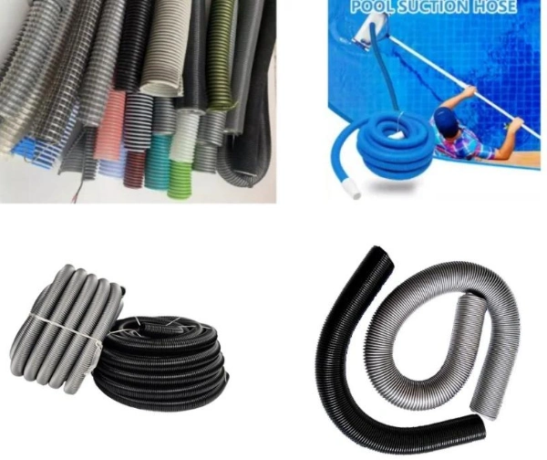 1.5 Inch Dust Suction Helix Flexible Pipe Produce Machine EVA Smoothly Exhaust Pipe Plastic Hose Vacuum Cleaner Hose Tube Extrusion Machine