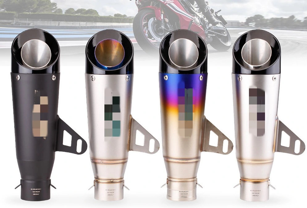 Hot Sales Stainless Steel Sc Project Motorcycle Exhaust Muffler Tail Pipe for Exhaust System