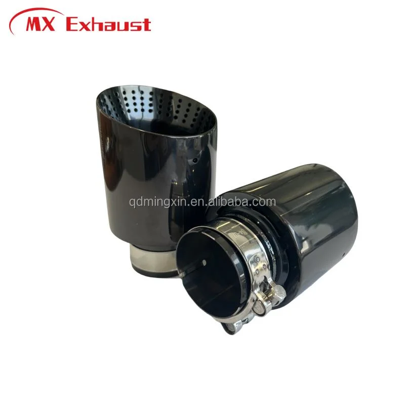 Premium Quality Factory Price Universal New Style Car Exhaust Tip Stainless Steel 304 Muffler Pipe