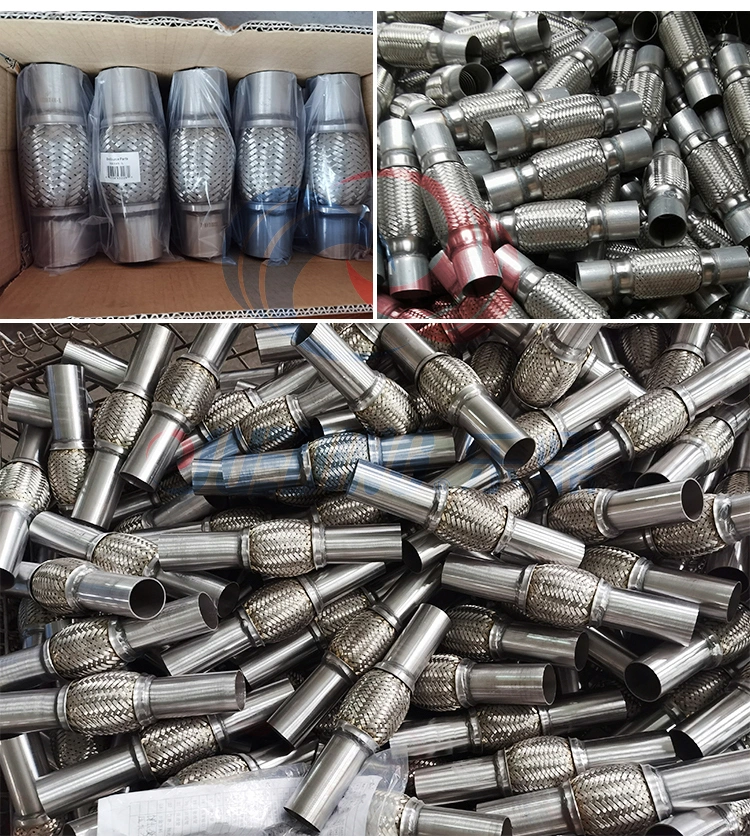 Stainless Steel Auto Joint Flex Bellows Pipe with Nipple