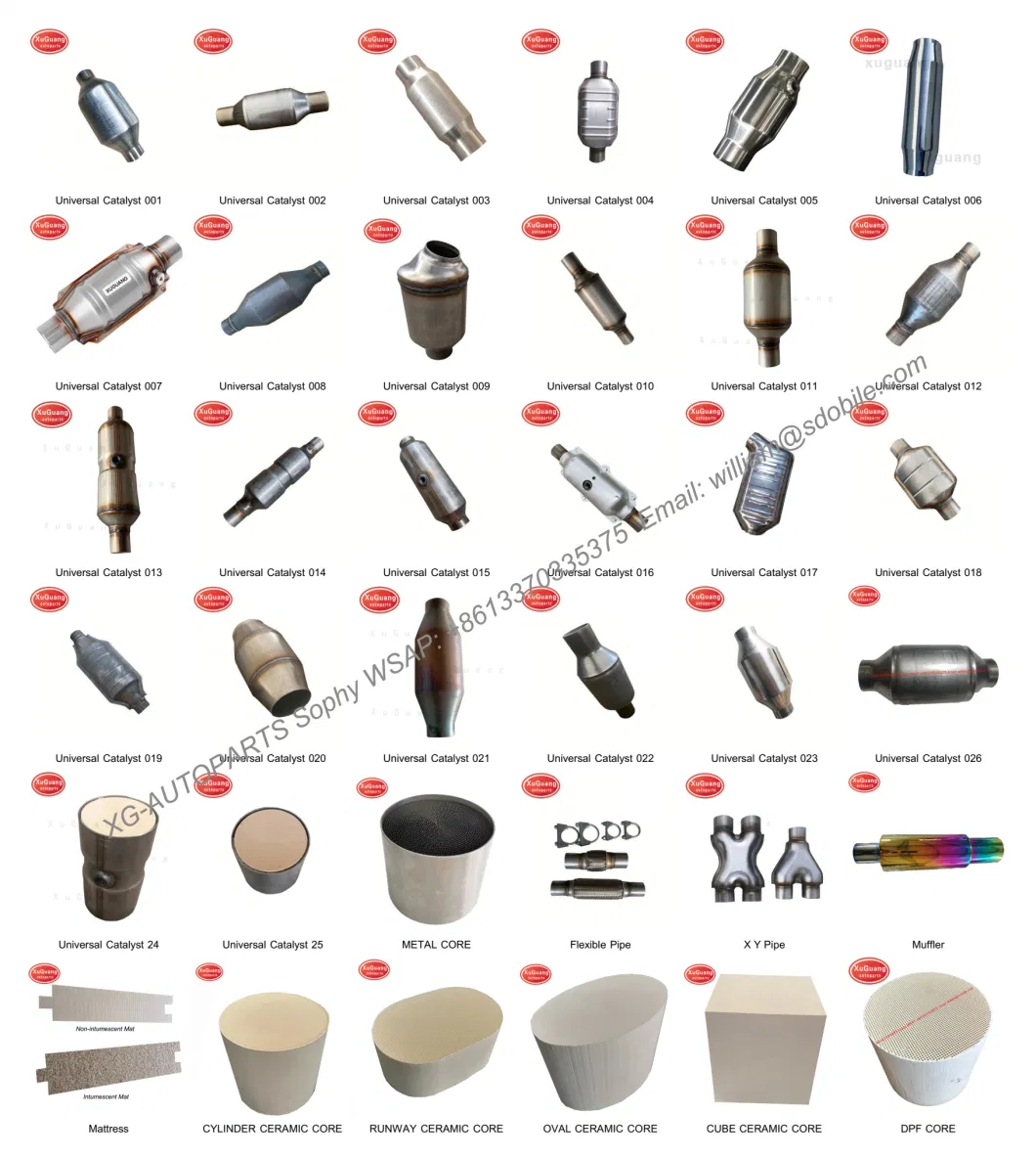 Auto Spare Part Exhaust System 45X150X250mm Inner and Outer Inside and Outside Braid Bellow Flexible Pipe