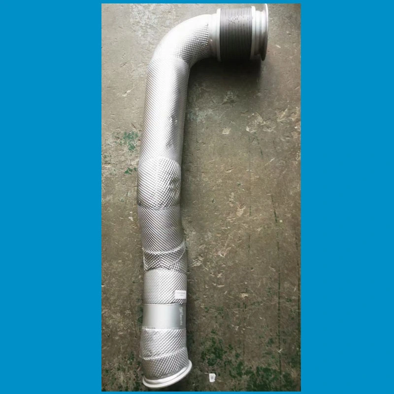 Auto Exhaust Pipe for Beiben North Benz Sinotruk HOWO Sitrak Shacman FAW Foton Auman Hongyan Camc JAC Truck Spare Parts Beibentruck