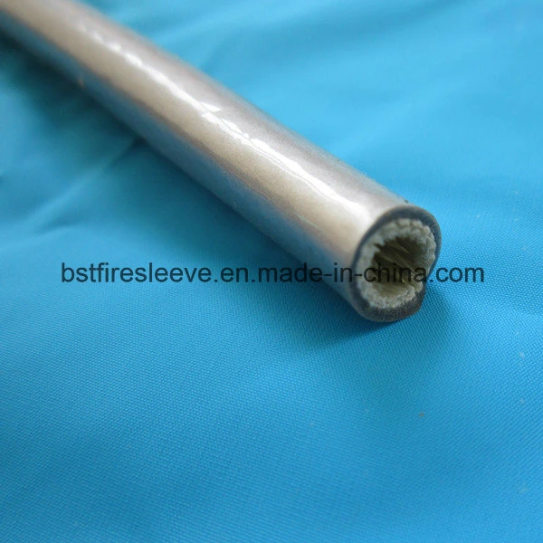 High Temperature Proof Textile Glass Fibre Protection Insulation Silicone Coated Fiberglass Exhaust Pipe Heat Sleeve