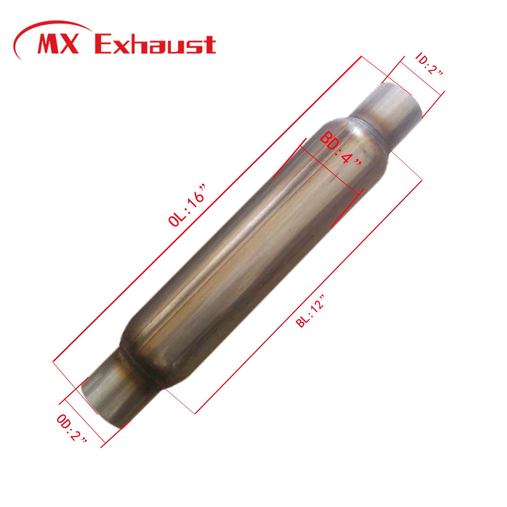 Performance Auto Truck Exhaust Silencer Generator Muffler System Pipe Resonator