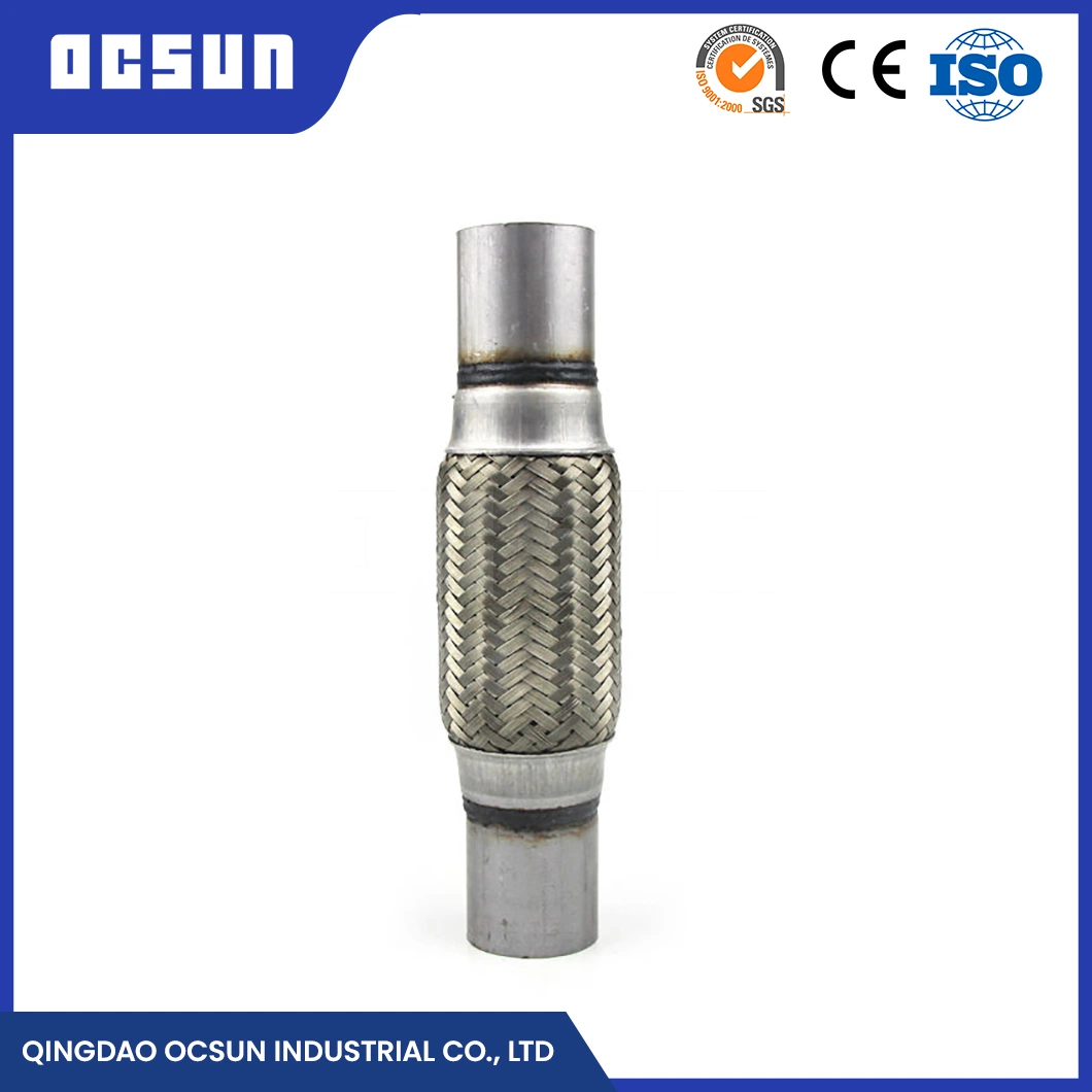 Ocsun Exhaust System Component Exhaust Pipe OEM Custom Exhaust Components Exhaust Flexible Pipes China Car Exhaust Component Factory Flexible Exhaust Pipe